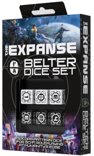 GRR6606 The Expanse RPG: Belter Dice published by Green Ronin Publishing