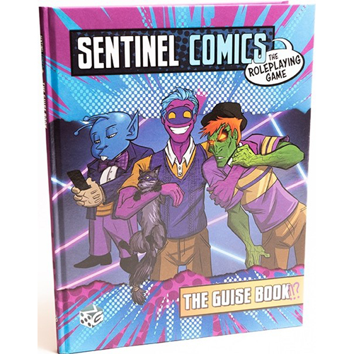 GTGSRPGGUIS Sentinel Comics RPG: Guise Book published by Greater Than Games