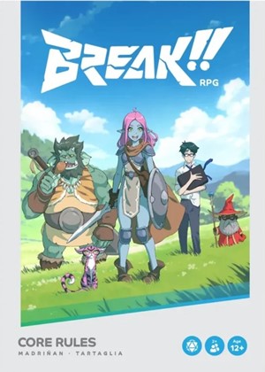 GWPBCR11 BREAK!! RPG: Core Rules published by Grey Wizard Press