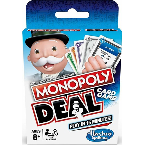 HASG035 Monopoly Deal Card Game: Refresh 2024 published by Hasbro Games