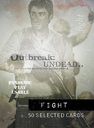2!HB1013 Outbreak: Undead RPG: Fight Deck published by Hunters Books
