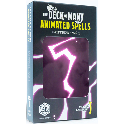 HITD010 Animated Spells Deck: Animated Cantrips published by Hit Point Press