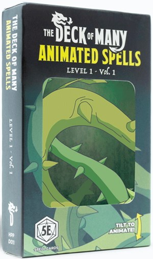 HITD011 Animated Spells Deck: Level 1 Volume 1 published by Hit Point Press