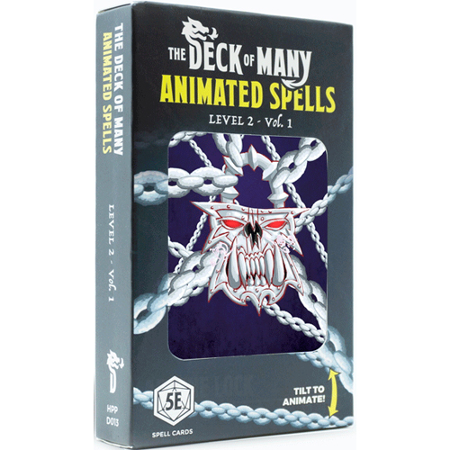 HITD013 Animated Spells Deck: Level 2 Volume 1 published by Hit Point Press