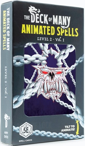 HITD013 Animated Spells Deck: Level 2 Volume 1 published by Hit Point Press