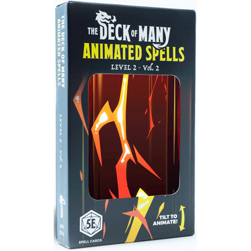 HITD014 Animated Spells Deck: Level 2 Volume 2 published by Hit Point Press