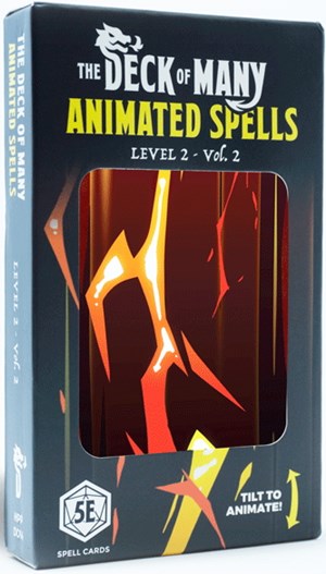 HITD014 Animated Spells Deck: Level 2 Volume 2 published by Hit Point Press