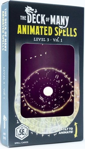 HITD015 Animated Spells Deck: Level 3 Volume 1 published by Hit Point Press
