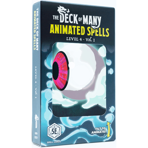 HITD017 Animated Spells Deck: Level 4 Volume 1 published by Hit Point Press
