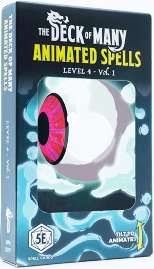 HITD017 Animated Spells Deck: Level 4 Volume 1 published by Hit Point Press