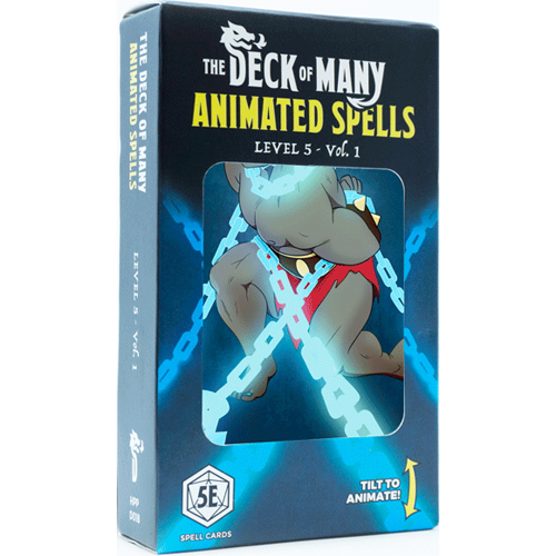 HITD018 Animated Spells Deck: Level 5 Volume 1 published by Hit Point Press