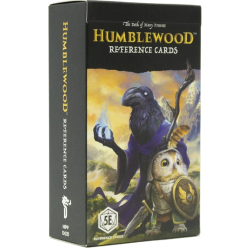 HITD021 Humblewood RPG: Reference Cards published by Hit Point Press
