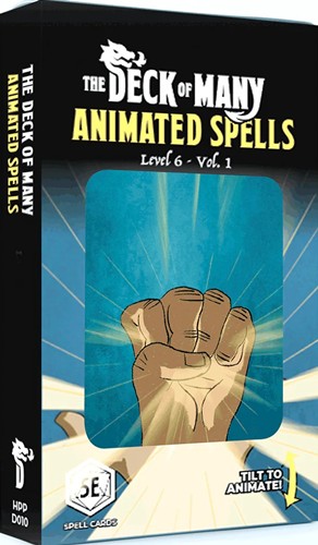 HITD034 Animated Spells Deck: Level 6 Volume 1 published by Hit Point Press