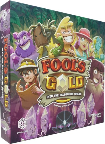 HITFGB002 Dungeons and Dragons RPG: Fools Gold Into The Bellowing Wilds: Box Set published by Hit Point Press