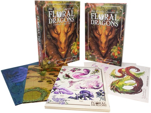 HITFLD003 The Field Guide To Floral Dragons RPG Box Set published by Hit Point Press
