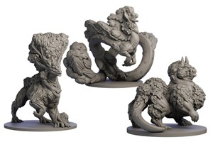 HITFLD017 The Field Guide To Floral Dragons RPG: Dragon Gardener's Miniatures Set published by Hit Point Press