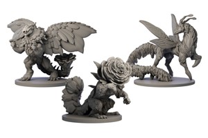 HITFLD018 The Field Guide To Floral Dragons RPG: Dragon Florist's Miniatures Set published by Hit Point Press