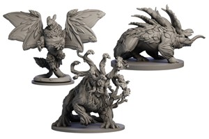 2!HITFLD022 The Field Guide To Floral Dragons RPG: Dragon Botanist's Miniatures Set published by Hit Point Press