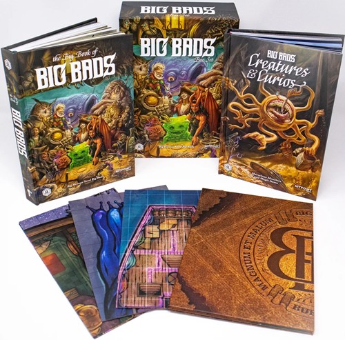 HITP005 Dungeons And Dragons RPG: The Big Book Of Bads Box Set published by Hit Point Press