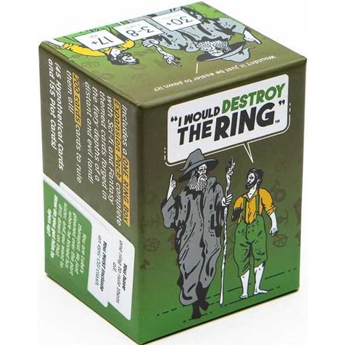 HPSIWKH0003 I Would Destroy The Ring Card Game published by Spite House Studios