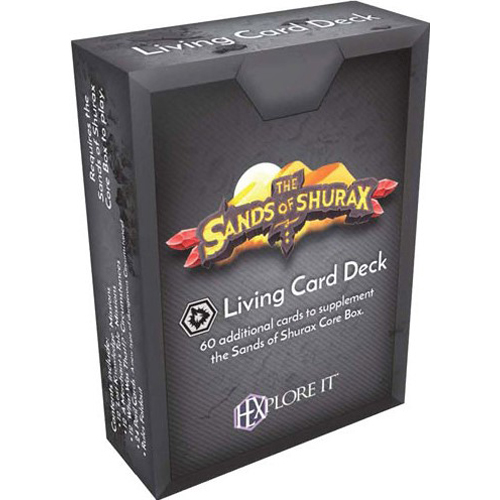 HPSMJDH0332 HEXplore It Board Game: The Sands Of Shurax Living Card Deck published by Mariucci Designs