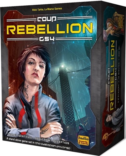 IBCCOU54 Coup Rebellion G54 Card Game published by Indie Boards and Cards