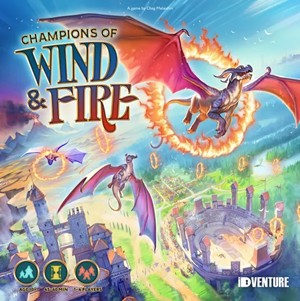 IDV85060 Champions Of Wind And Fire Board Game published by idVenture