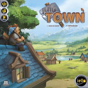 2!IEL51611 Little Town Board Game published by Iello
