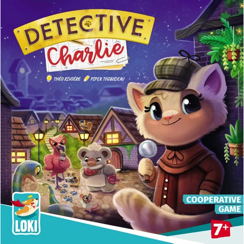IEL51690 Detective Charlie Card Game published by Iello