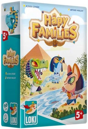IEL51958 Hapy Families Card Game published by Iello