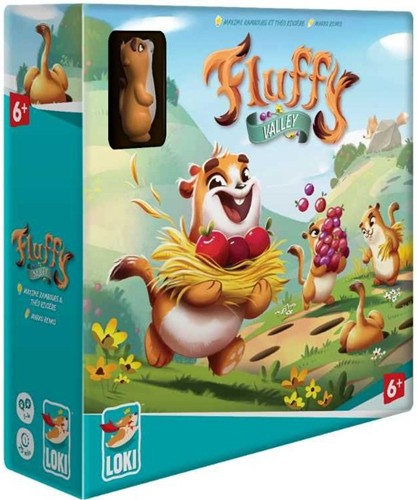 IEL70115 Fluffy Valley Board Game published by Iello