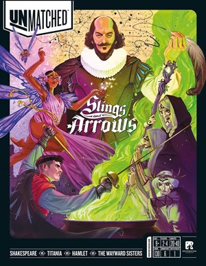 IEL70268 Unmatched Board Game: Slings And Arrows published by Iello