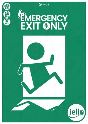 IEL70394 Emergency Exit Only Card Game published by Iello