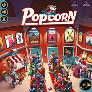 IEL70404 Popcorn Board Game published by Iello