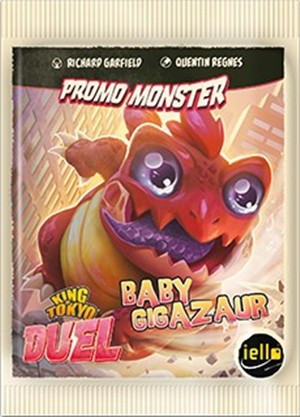 IEL70431 King of Tokyo Board Game: Duel: Baby Gigazaur Booster published by Iello