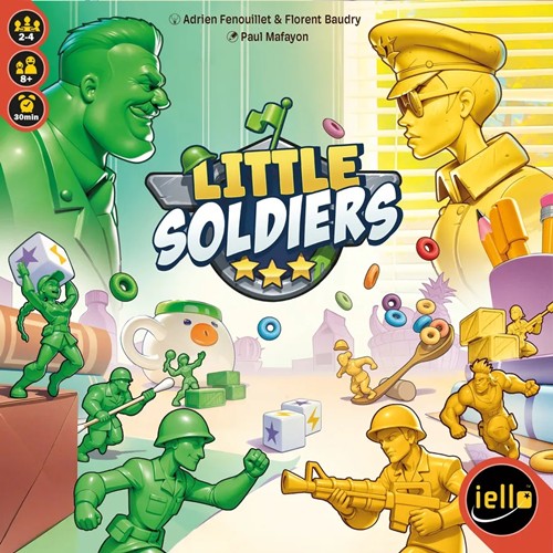 IEL70475 Little Soldiers Card Game published by Iello
