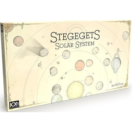 ION08 StegegetS Solar System Board Game published by Ion Game Design