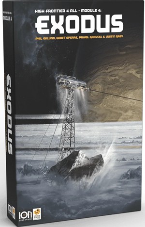IONSMG2844 High Frontier 4 All Board Game: Exodus Expansion published by Ion Game Design