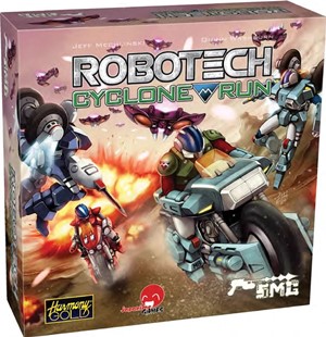 2!JPG566 Robotech Board Game: Cyclone Run published by Japanime Games