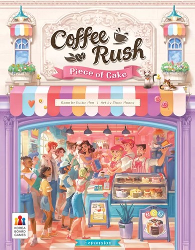 Coffee Rush Board Game: Piece Of Cake Expansion