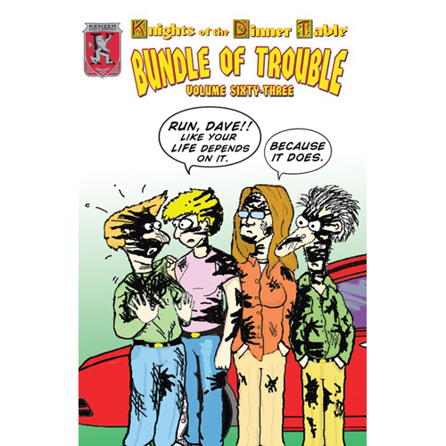 KEN763 Knights Of The Dinner Table: Bundle Of Trouble Issue 63 published by Kenzer & Company