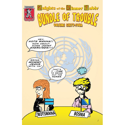 KEN764 Knights Of The Dinner Table: Bundle Of Trouble Issue 64 published by Kenzer & Company
