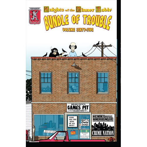 KEN765 Knights Of The Dinner Table: Bundle Of Trouble Issue 65 published by Kenzer & Company