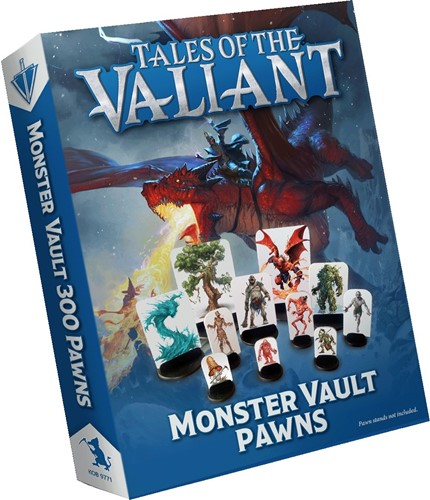 KOB9986 Tales Of The Valiant RPG: Monster Vault Pawns published by Kobold Press