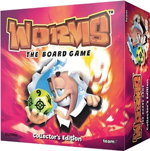 KSWO102 Worms: The Board Game - The Armageddon Kickstarter Box published by Mantic Games