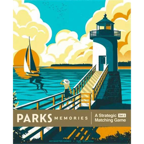 KYM06CTC Parks Memories Game: Coast To Coast published by Keymaster Games