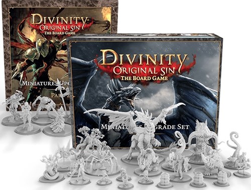 LARDIV002 Divinity Original Sin Board Game: Miniatures Upgrade Set Part 1 And 2 published by Larian Studios