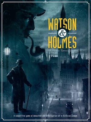 LDNV240001 Watson And Holmes Board Game published by Ludonova