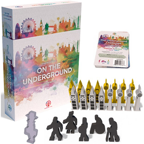 LDR1922100 On The Underground Board Game: London And Berlin Deluxe Edition published by LudiCreations
