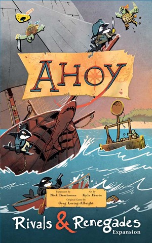2!LED05002 Ahoy Board Game: Rivals And Renegades Expansion published by Leder Games